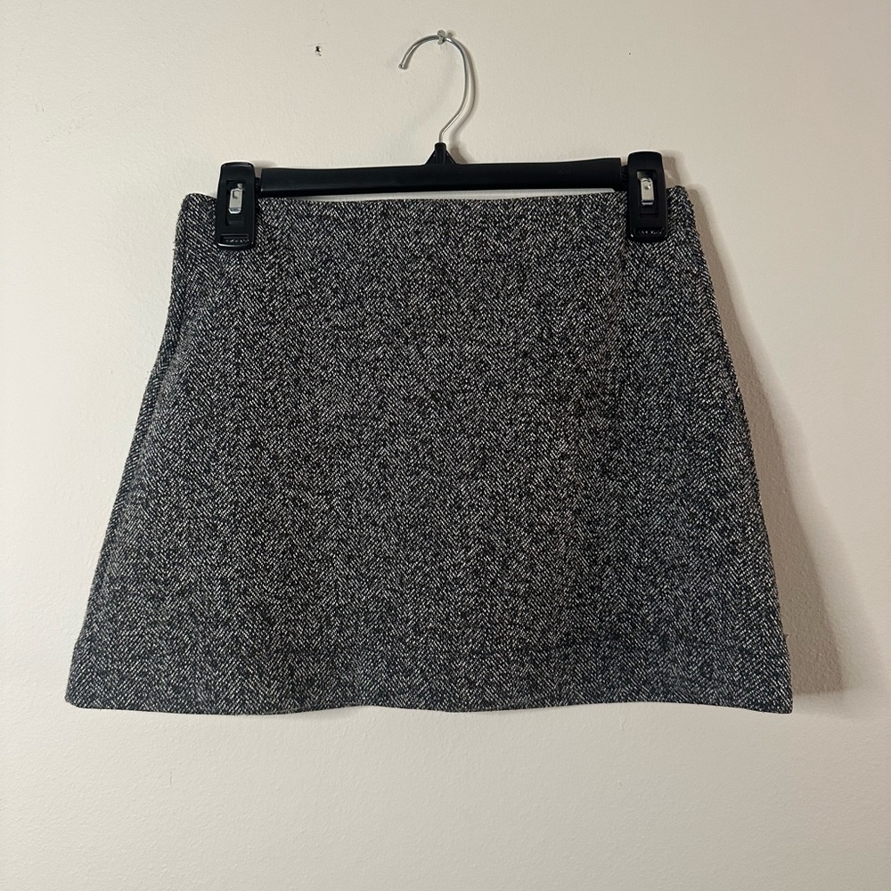 Topshop Classic Gray Women's Skirt